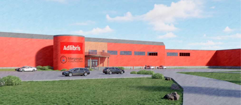 Adlibris — Morgongåva — Sprinkleranläggning · Logistik