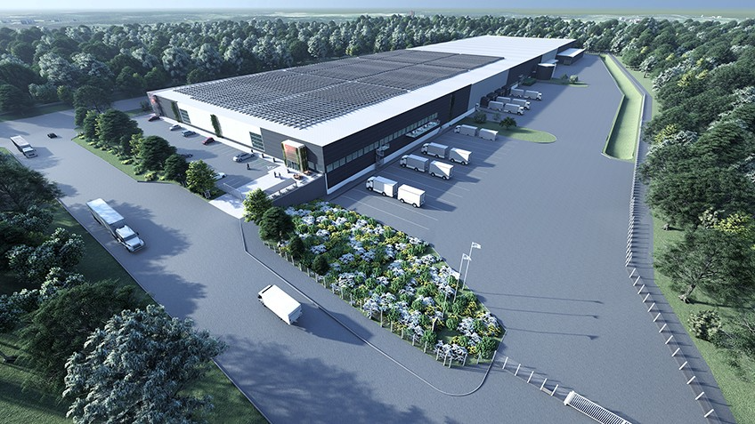 AA-Logistik — Västerås — Sprinkleranläggning · Logistik